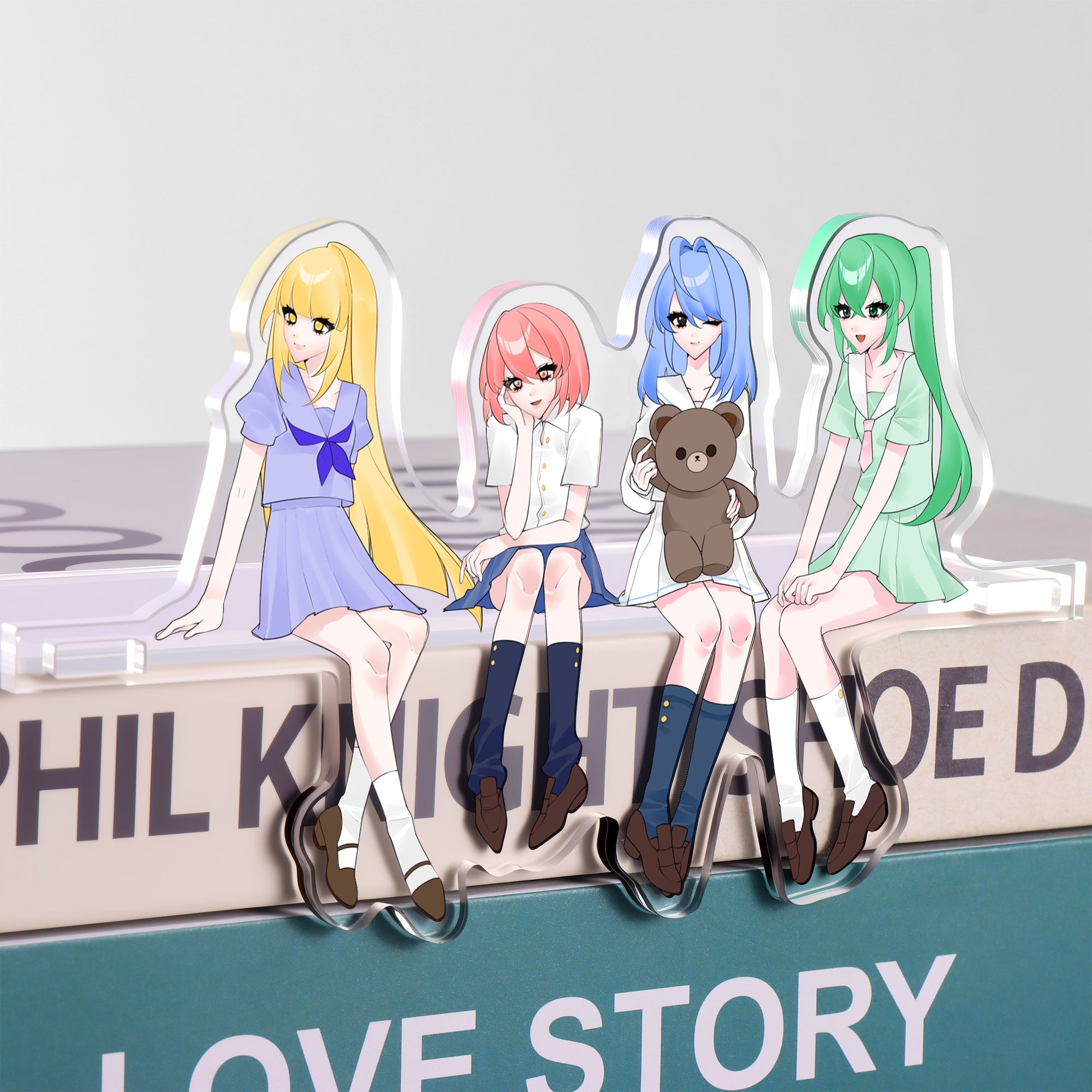Custom Table Edge Hanging Acrylic Standee