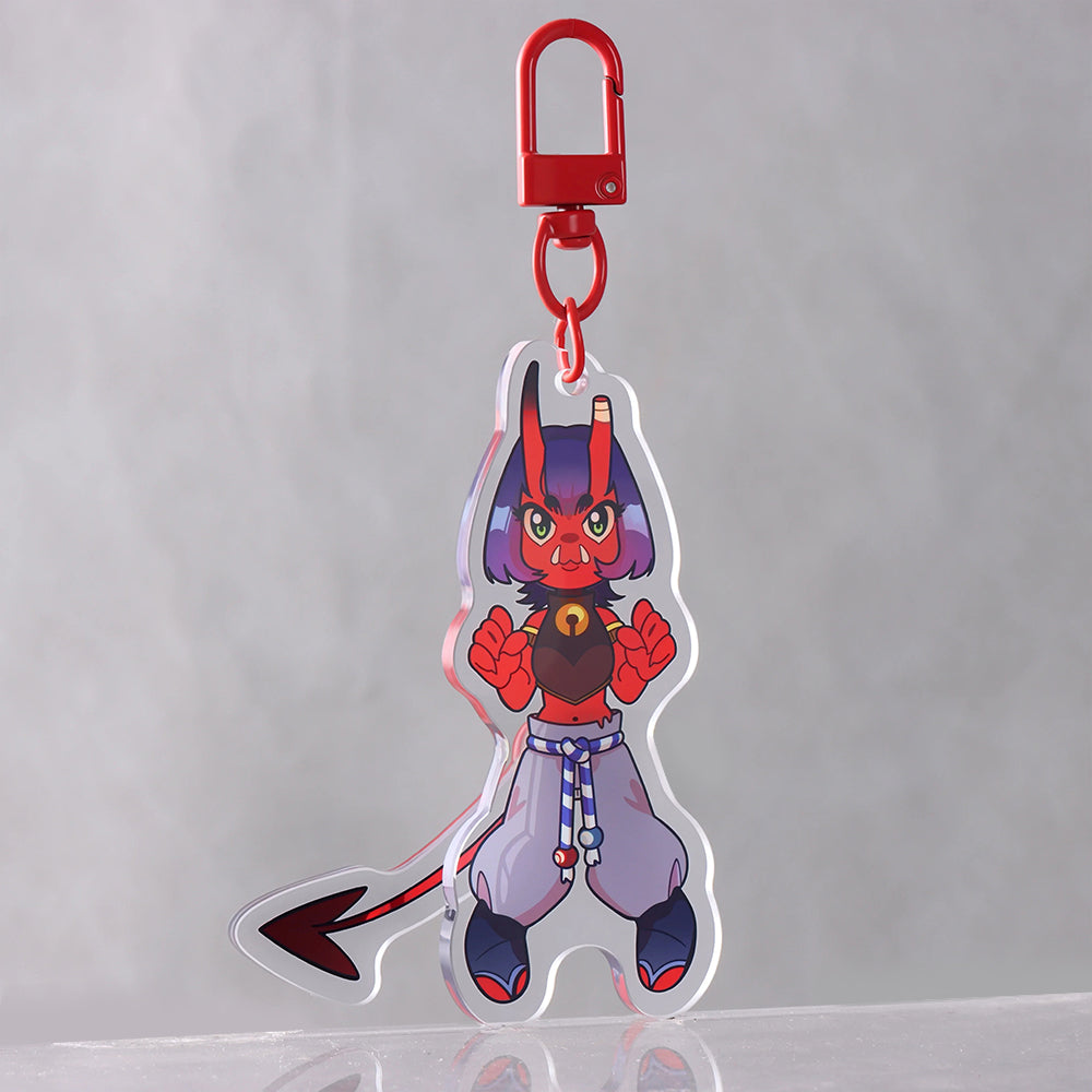 Custo Tail-wagging Acrylic Keychain