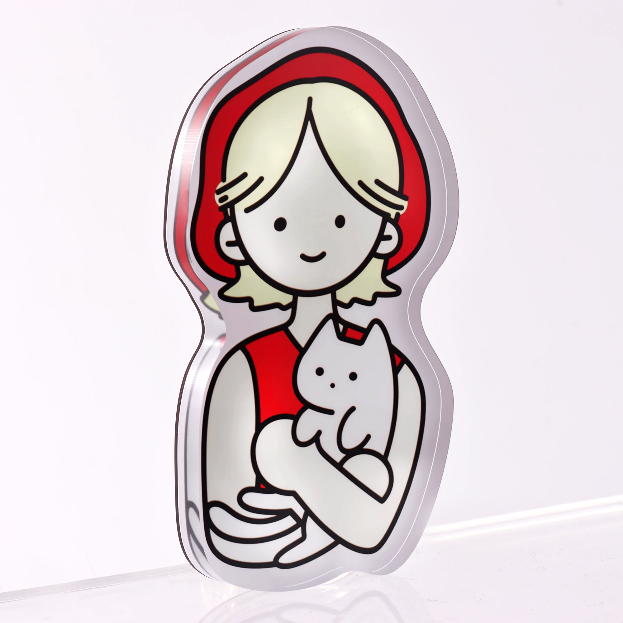 Custom Acrylic Fridge Magnet with Soft Magnetic Backing
