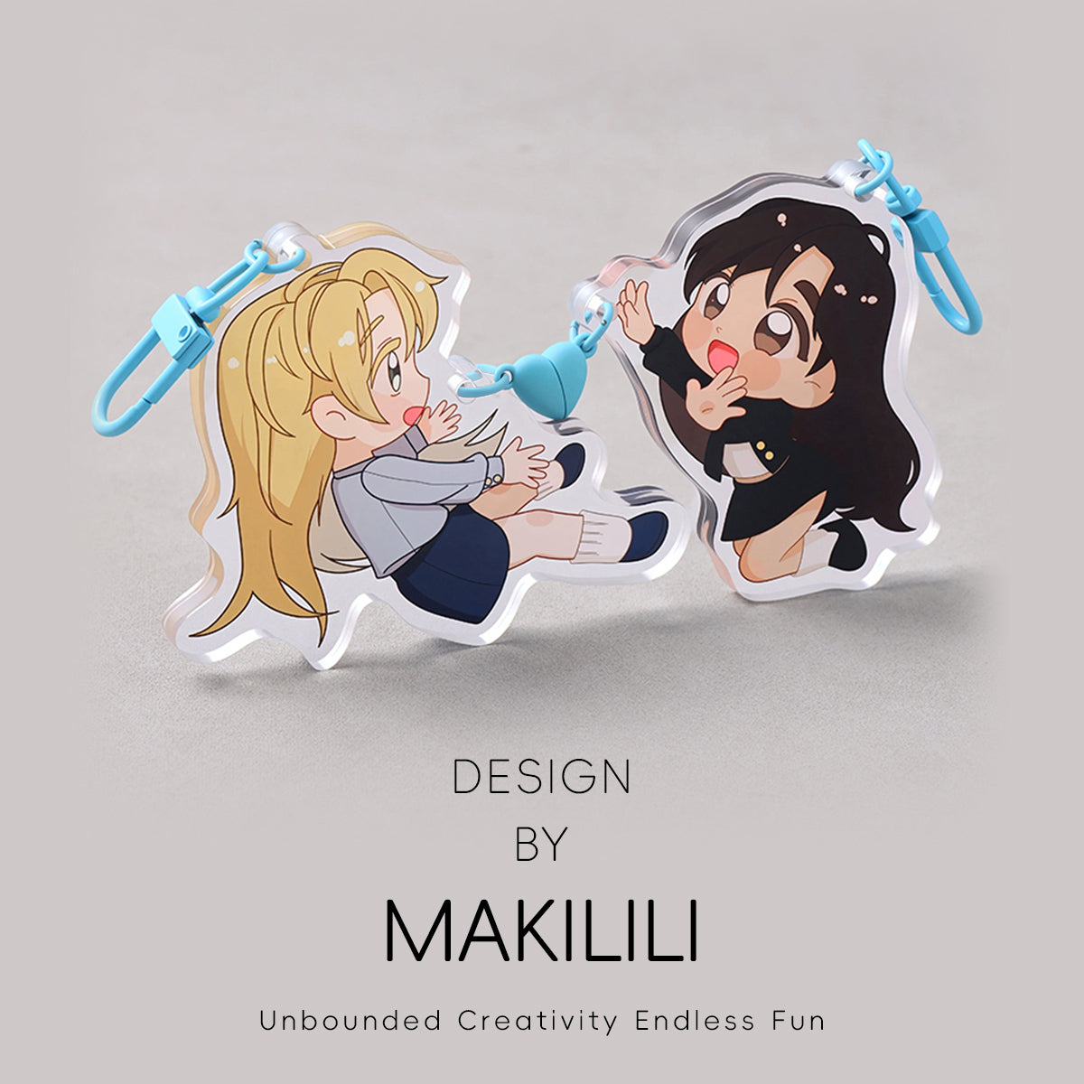Custom Magnet Acrylic Keychains