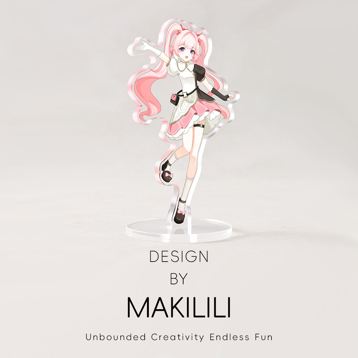 Custom Clear Acrylic Standees