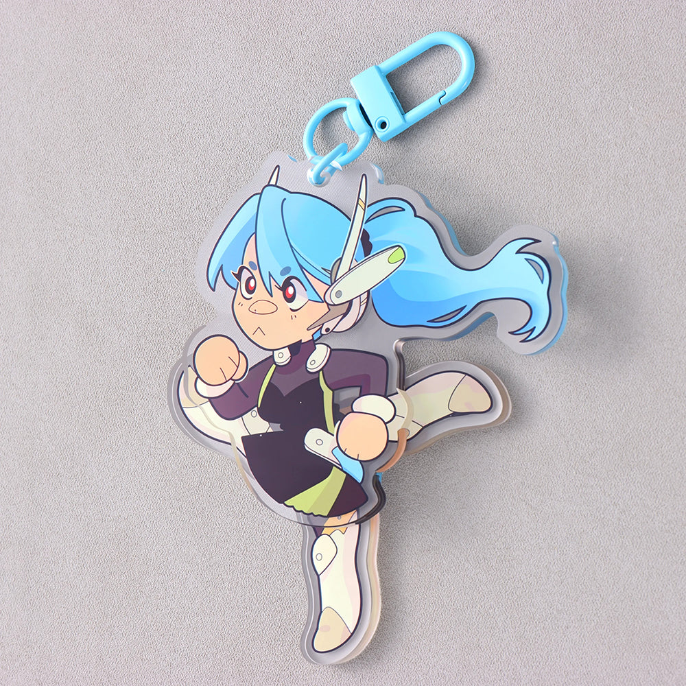 Custom Running Legs Acrylic Keychain