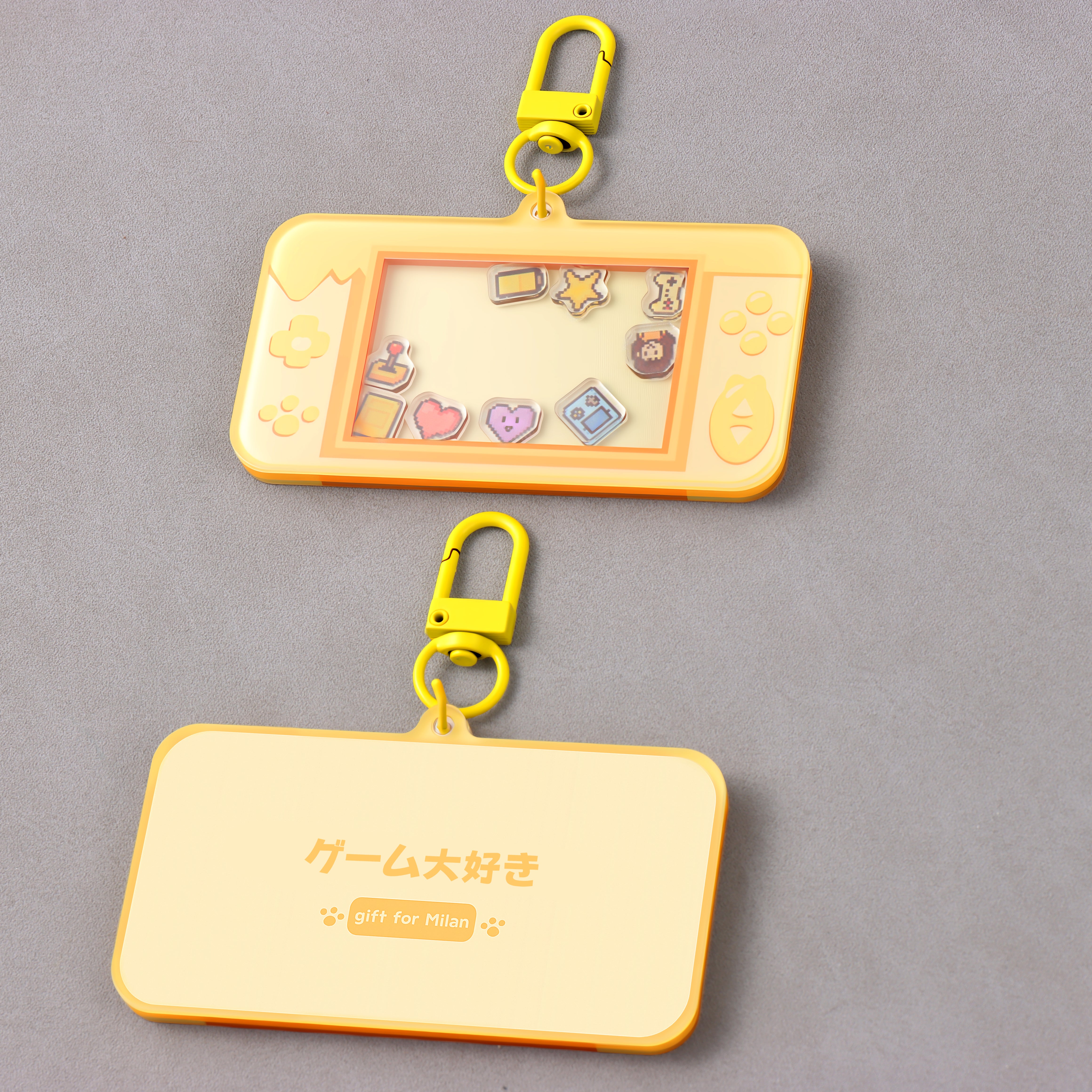 Custom Acrylic Shaker Keychains